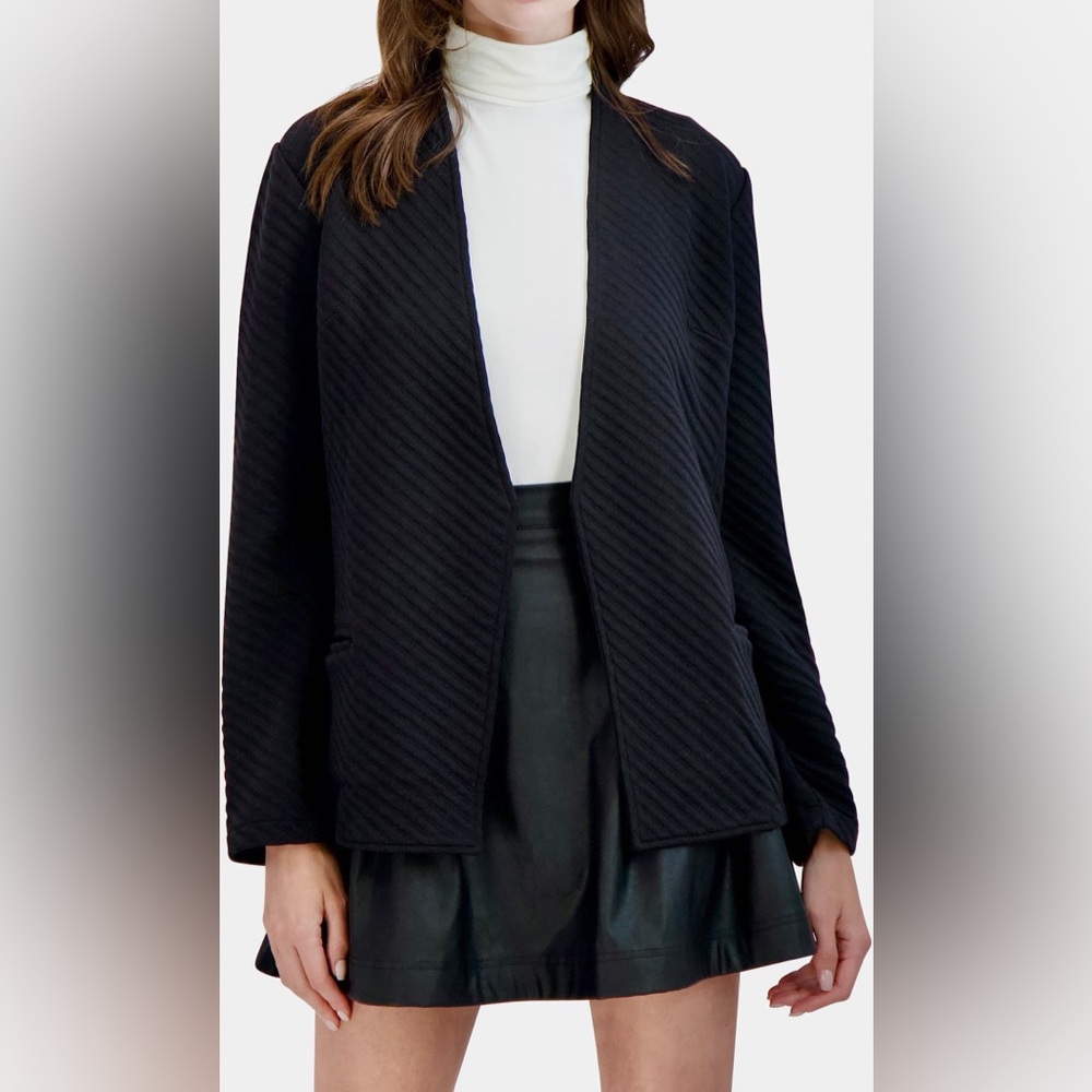 NWT Open Front Knit Jacket